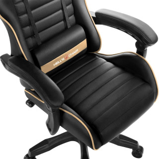 Čierno-zlaté herné kreslo HELLS CHAIR