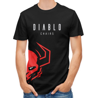Tričko Diablo Chairs v čiernej farbe