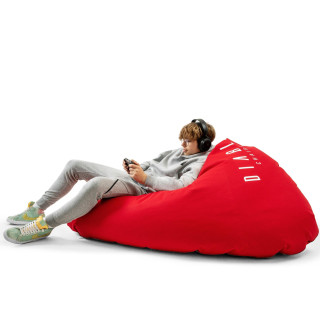 Herný vak od Diablo Chairs v červenej farbe