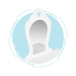 Detský toaletný stolík so zrkadlom