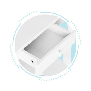 Detský toaletný stolík so zrkadlom