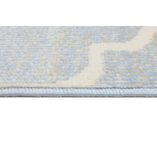 Koberec v jemných farbách so vzorom