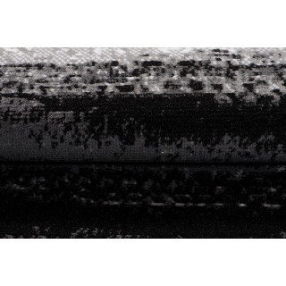 Sivý moderný koberec so vzorom