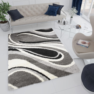 Shaggy koberec so vzorom