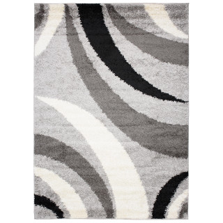 Vzorovaný chlpatý koberec