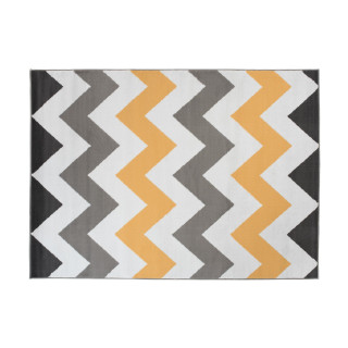 Viacfarebný moderný koberec