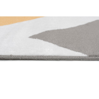 Viacfarebný moderný koberec