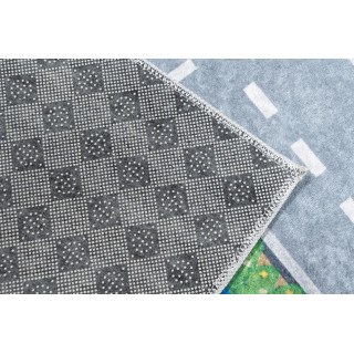 Koberec s motívom mesta pre deti