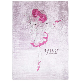 Ružový koberec ballet princess