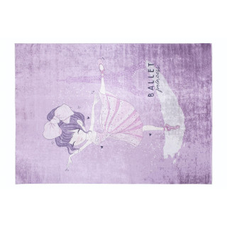 Koberec ballet princess vo fialovej farbe
