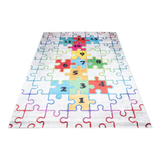 Detský koberec s farebnými číslicami