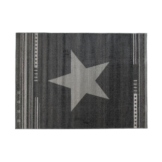 Sivý koberec s hviezdou