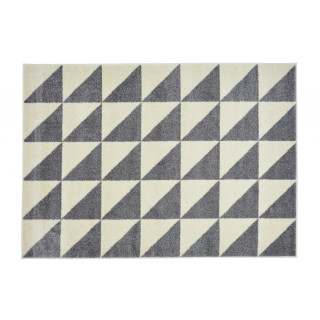 Moderný koberec v sivej farbe