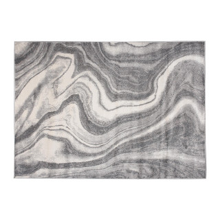 Sivý koberec so vzorom