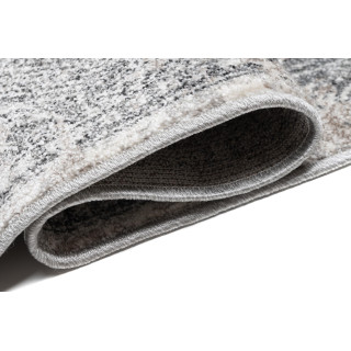 Sivý moderný koberec s jemným vzorom