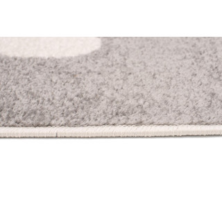 Ružový koberec so vzormi