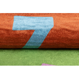 Dievčenský ružový koberec s vílou