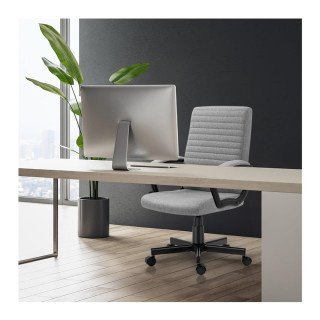 Sivé kancelárske kreslo Mark Adler BOSS 2.5 GREY