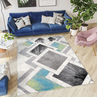 Moderný koberec so vzorom
