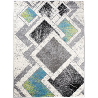 Moderný koberec so vzorom