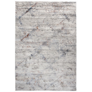 Krémový moderný koberec so vzorom