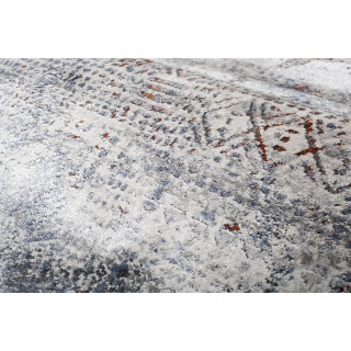 Krémový moderný koberec so vzorom