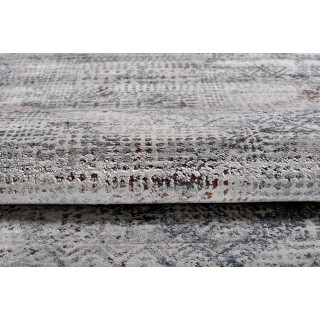 Krémový moderný koberec so vzorom