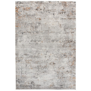 Koberec so vzorom svetlosivej farby