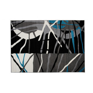 Moderný koberec s abstraktným vzorom