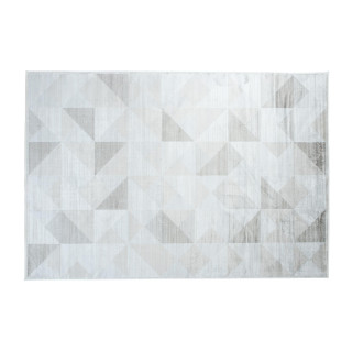 Krémový koberec so vzorom