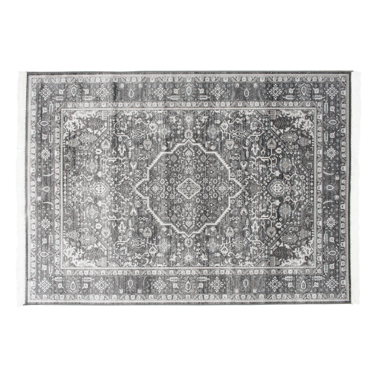 Vintage koberec v sivej farbe