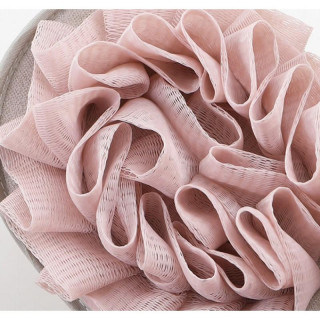 Obojstranná špongiová kefa krémovej farby