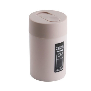 Krémová uzamykateľná nádoba na špáradlá