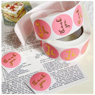 Nálepky THANK YOU - 500 ks