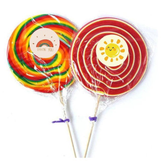 Rolka farebných detských nálepiek THANK YOU - 500 ks