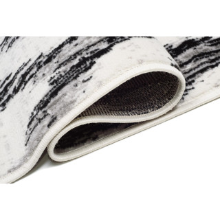 Preproga z vzorcem v krem barvi