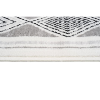 Krem siva preproga z vzorcem