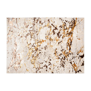 Preproga z modernim vzorcem v nežnih barvah