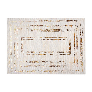 Krem preproga s preprostim vzorcem