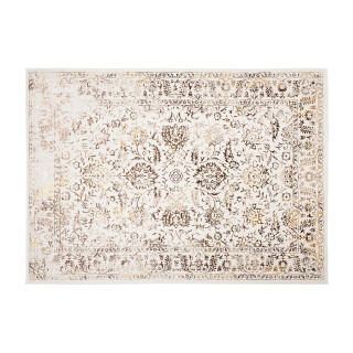 Preproga v vintage stilu krem barve