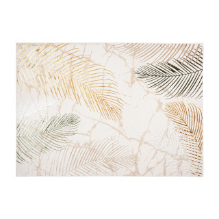 Moderna preproga z motivom listov