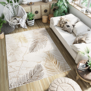 Moderna preproga v krem barvi