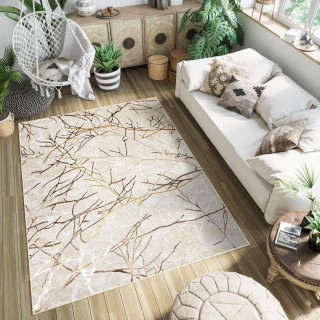 Preproga s krem vzorcem