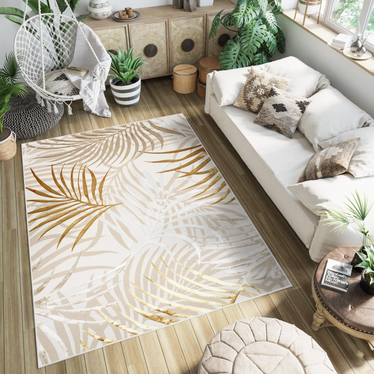 Preproga z zlatim motivom