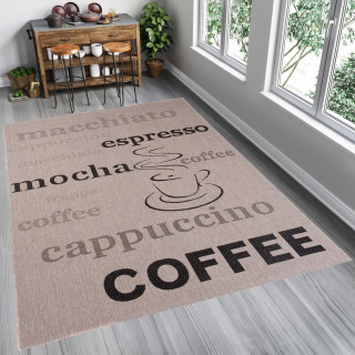 Siva moderna preproga - kava