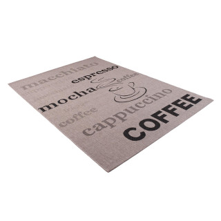 Siva moderna preproga - kava