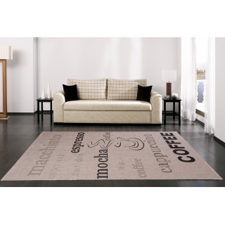 Siva moderna preproga - kava