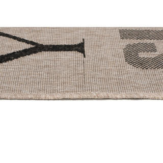 Bež preproga v modernem slogu