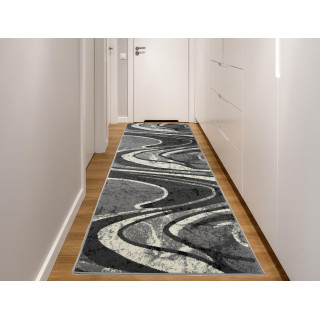 Siva preproga z modernim vzorcem