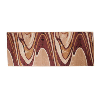 Preproga v rjavi barvi z vzorcem